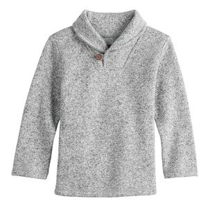 Jumping Beans Boy Shawl Collar Pullover Sweater sz 4